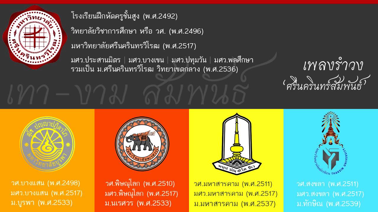 เพลงมหาวิทยาลัยบูรพา - รำวงศรีนครินทร์สัมพันธ์