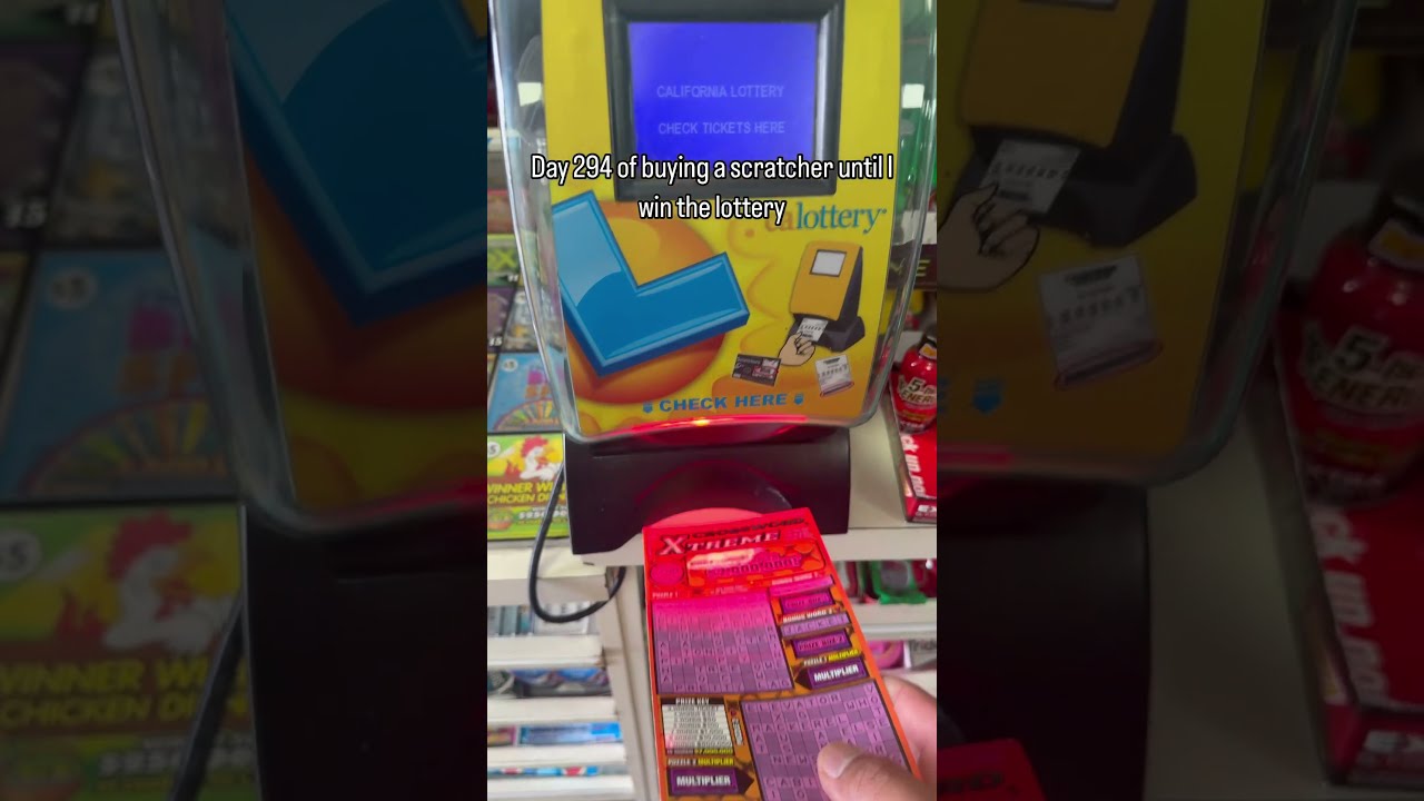 Day 294 Of Buying A Scratcher Until I Win The Lottery