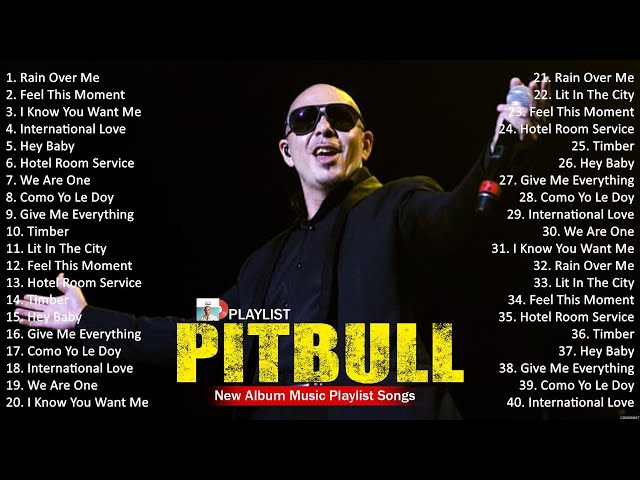 Pitbull Songs Playlist 2024 ~ The Best Of Pitbull ~ Pitbull Songs Greatest Hits Full Album #3853 class=