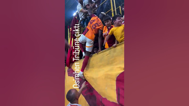 Victor Osimhen tribüne çıktı | Victor Osimhen ilk maç | Galatasaray 5 - 0 Rizespor | 14.09.2024
