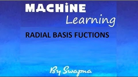 Radial Basis Function