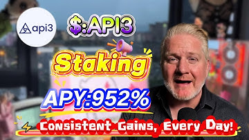 💸 Win Every Day! I Staked API3 and Made $500+ in 24 Hours – 900%+ APY Easy Passive Income! 🔥