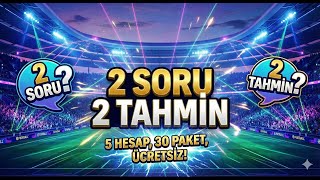 Bedava 30 Epi̇c Ve Show Ti̇me Açilim 2 Soru 2 Tahmi̇n Efootball 2026 Mobile Top Açılımı