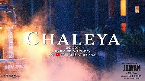 Chaleya Lyrics | Jawan | Shah Rukh Khan | Nayanthara | Atlee | Anirudh | Arijit S, Shilpa R | Kumaar