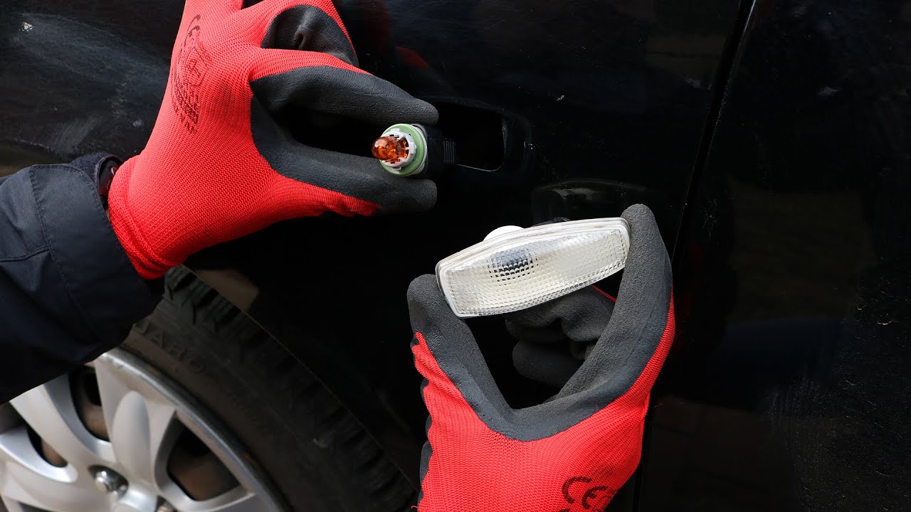 Hyundai Getz Left Side Repeater Light Bulb Replacement YouTube