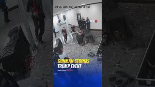 Video Shows Armed Suspect Rushing Security at Trump Event Before Gunfire Erupts