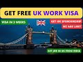 How to secure a job in uk from your home country  uk skilled work visa 2024