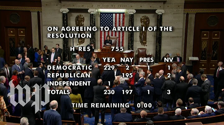 House passes two articles of impeachment against President Trump