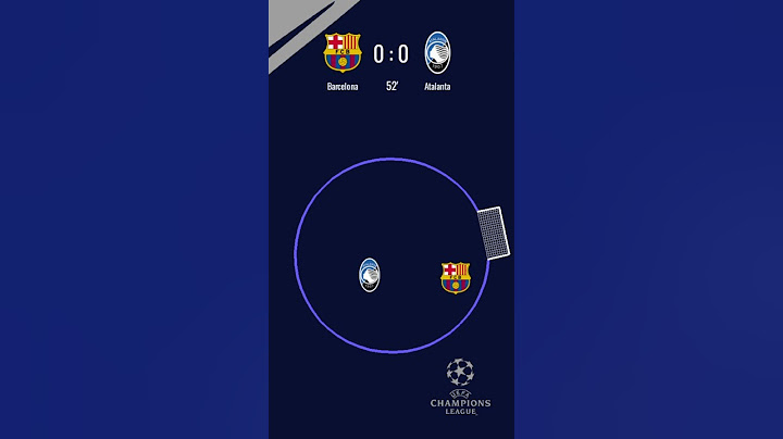 Barcelona vs Atalanta | UEFA Champions League Marble Battle