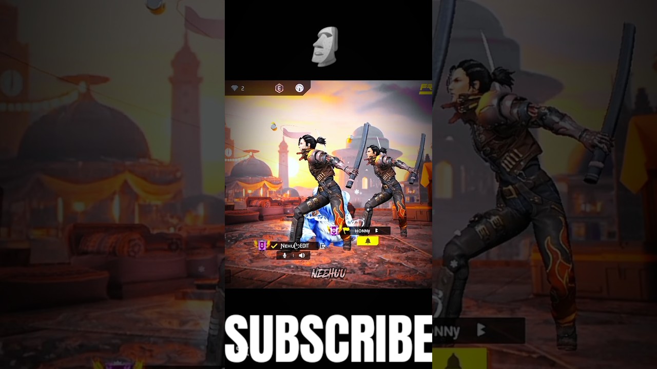 Old Free Fire Hayato Character - The Legendary Samurai! 🔥⚔️ 🍷🗿 