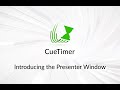 CueTimer presenter window: The ultimate timer for PowerPoint and Keynote