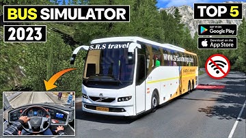 Top 5 Bus Simulator Games For Android | Best bus simulator games for android