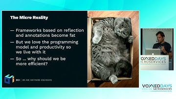 Introduction to Micronaut Lightweight Microservices with Ahead of Time Compilation (Graeme Rocher)