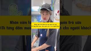 Nhân viên làm thêm hè của quán trà sữa P5 (Vì từng dầm mưa, nên muốn che ô cho người khác)