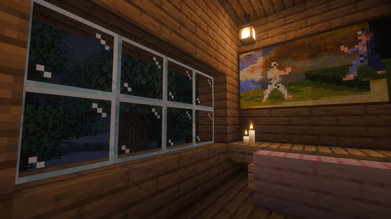 マイクラの雨の日　９時間