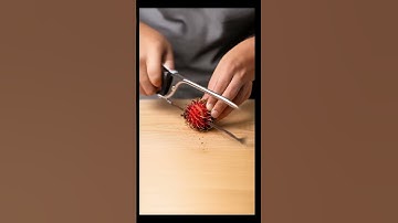 Cutting Fruit Rambutan ASMR with hacksaw #ai #aiart #aiasmr #asmr #calmingsounds #satisfyingvideo