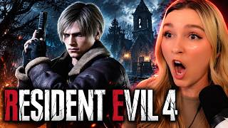 i played Resident Evil 4 for the FIRST TIME!