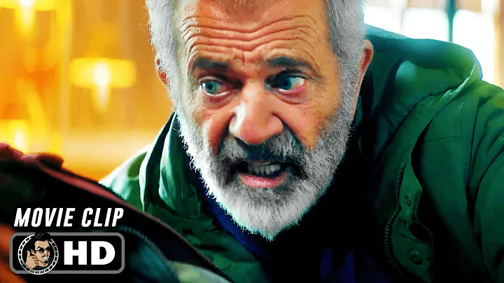 Violent Criminal Vs Mel Gibson Scene | HUNTING SEASON (2025) Movie CLIP HD