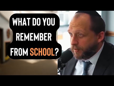 The ACTUAL reason you were sent to school as a kid: Rav Gav Friedman