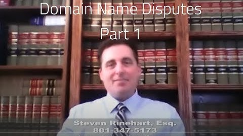 Introduction to Domain Name Disputes, the UDRP, and the ACPA | Part 1