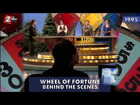 Wheel Of Fortune Behind The Scenes 1995 KATU In The Archives