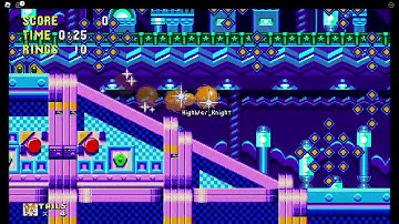 Classic Sonic Simulator V12 - Wacky Workbench Zone Act 1. (By: Ayub1ii.)