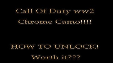 Call of Duty WW2 - Chrome Camo