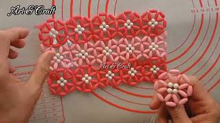 How to make Cute Beaded Bag/Square Bag Tutorial/Beaded Bag/Trending Bead Bag/How to make Pearl Bag