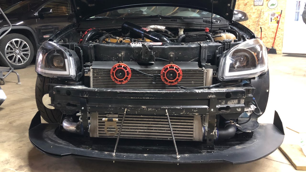 MAKING A REAL CHASSIS MOUNT SPLITTER FOR THE COBALT SS!! (Out of wood