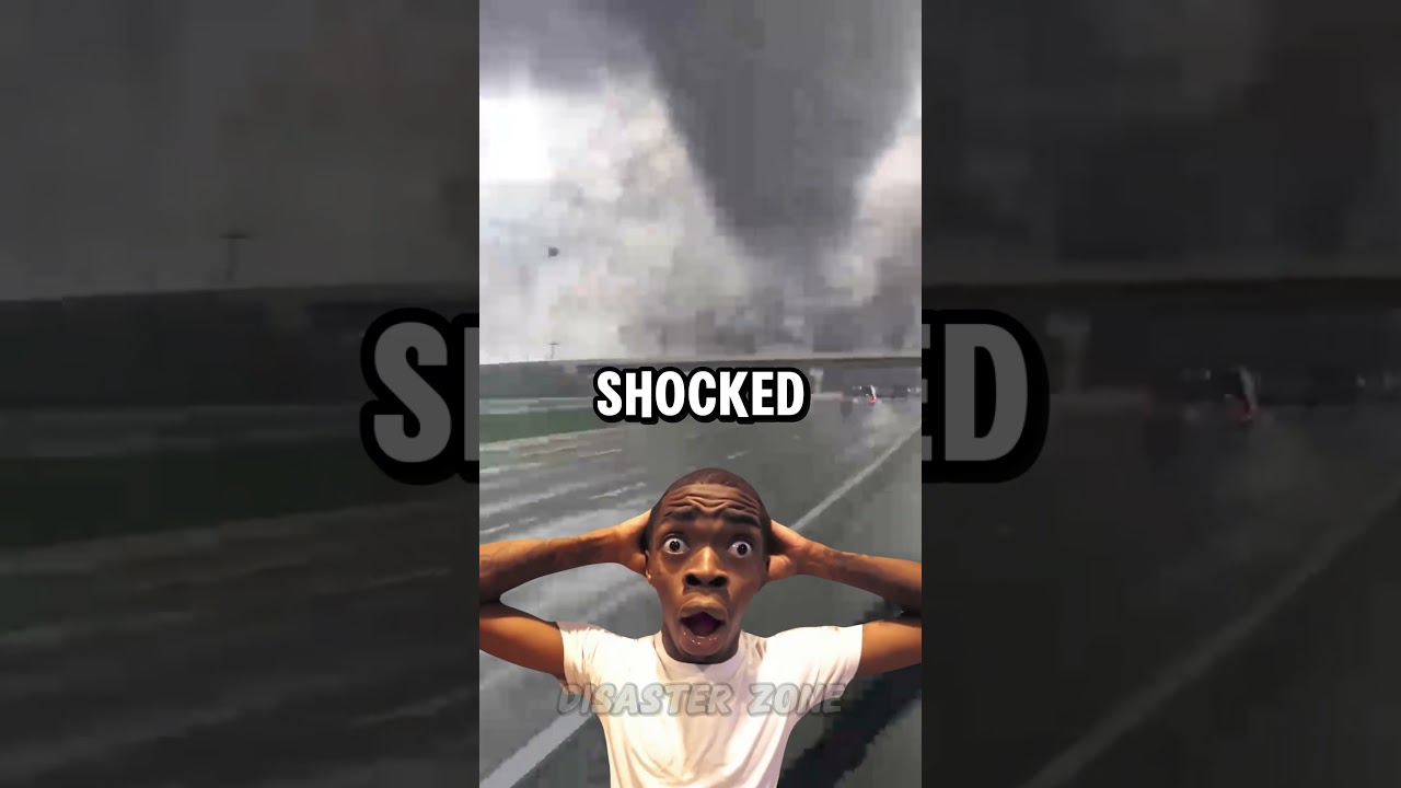 Insane Tornado crossing highway! 