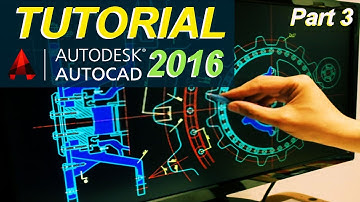 AutoCAD 2016 Tutorial  - Beyond Basics (Part 3)