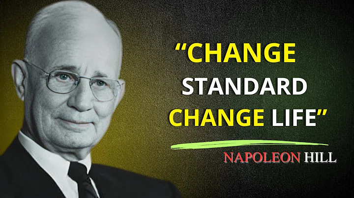 Change Your Standards and Your Life Will Change | Napoleon Hill | Motivational Speech