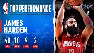 James Harden Pours In 40 PTS In All-Around Performance