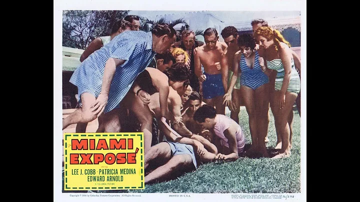 Drive-In Classic 'MIAMI EXPOS' (1956) Lee J. COBB,...