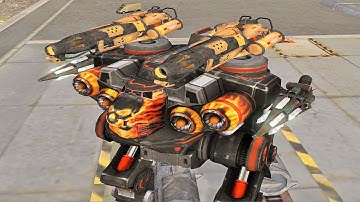 War Robots [3.0] Test Server - NEW Flamethrower Weapon Preview