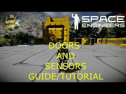 Space Engineers Xbox One Types Of Doors and Sensors Guide/Tutorial ...