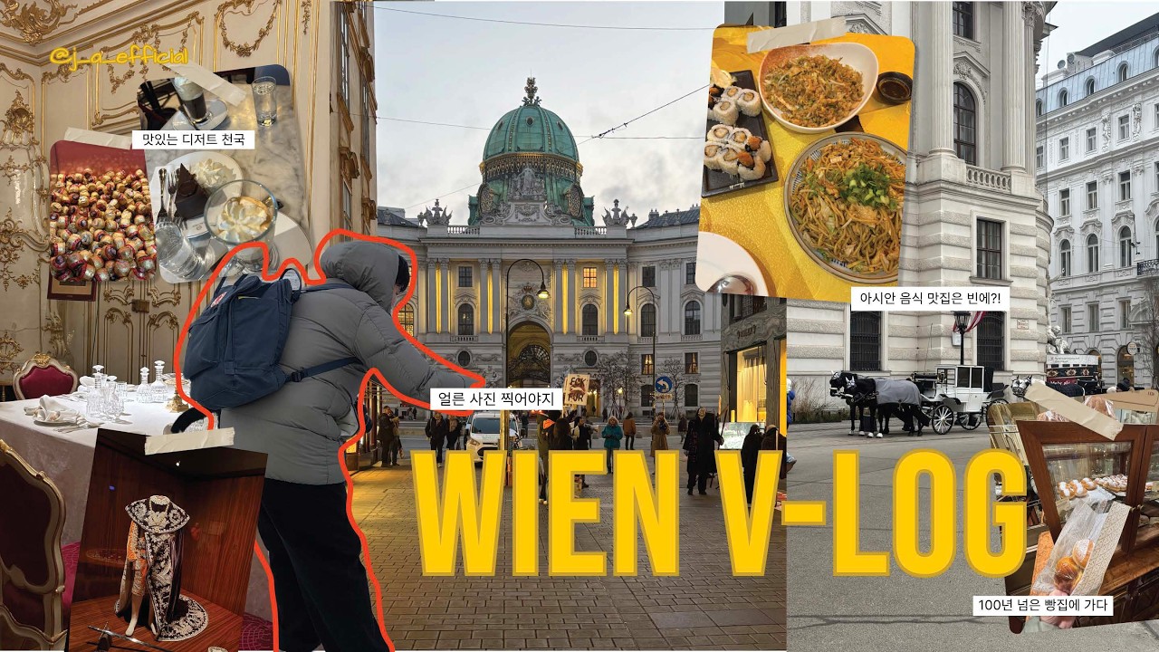 🇦🇹화려하지만 아기자기한 도시 오스트리아 빈🇦🇹 브이로그와 귀국까지 | 동유럽 여행 브이로그, 빈에서 마지막날, 쉰부른 궁전, 황실 박물관, 카페 자허, 슈테판 대성당까지!