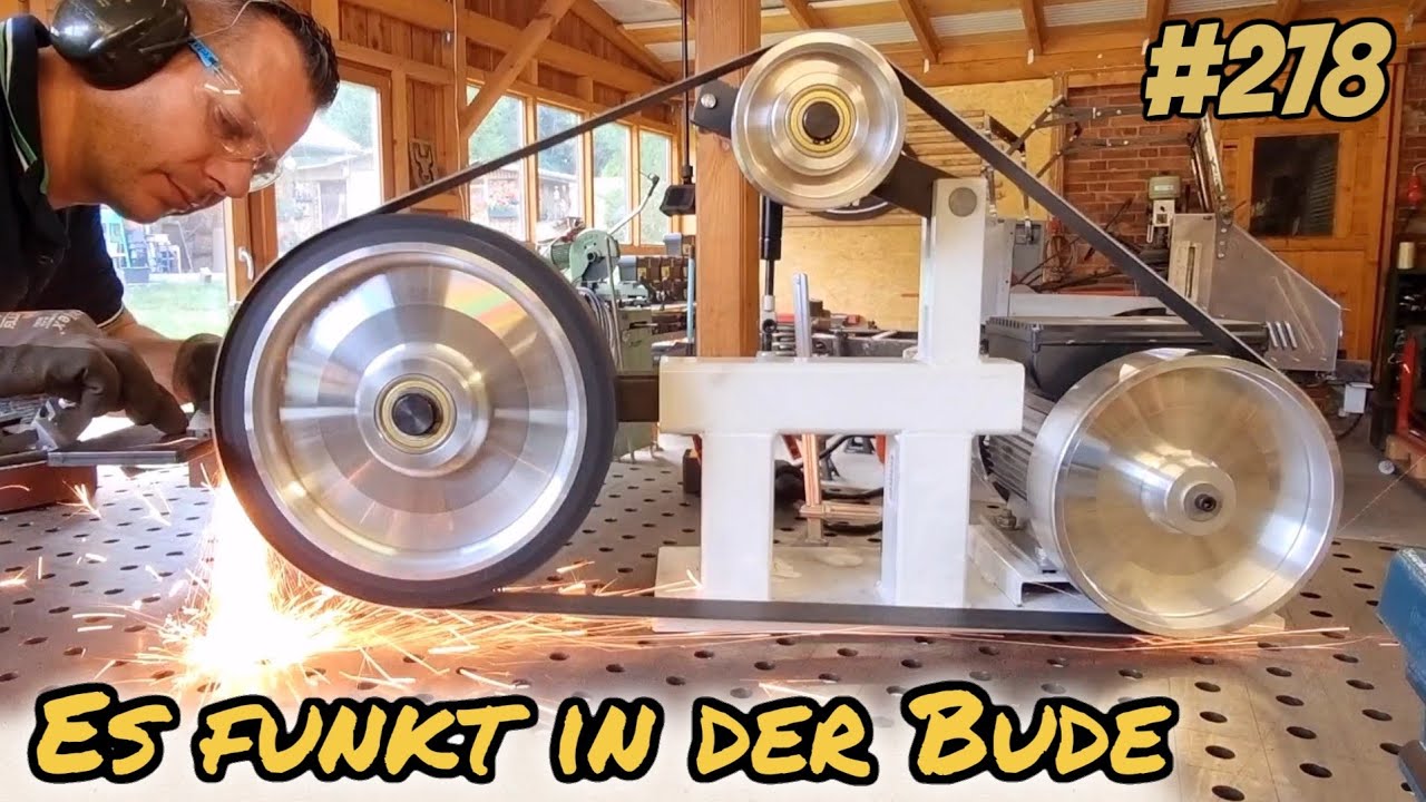 Die Werkstatt ist Vollständig | Neues Spielzeug was funkt  | Bandschleifer von Vevor | 