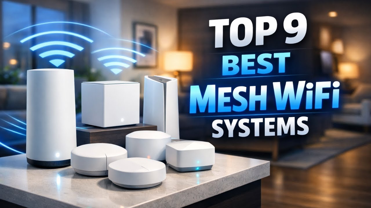 Top 9 Best Mesh WiFi Systems 🔥⚡ Whole Home Fast Internet🔥 - YouTube