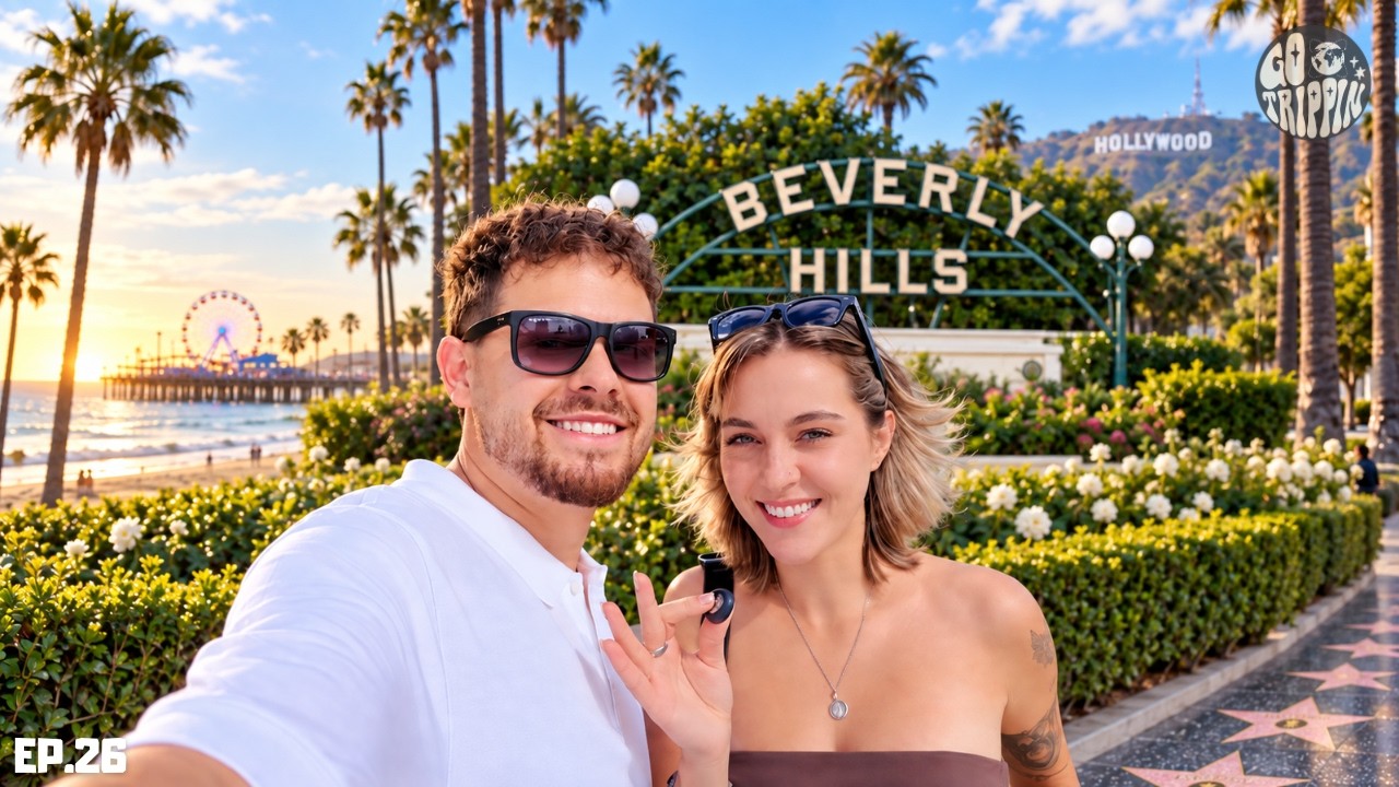LOS ANGELES SAIU DO ROTEIRO! | Beverly Hills, Hollywood e Santa Monica