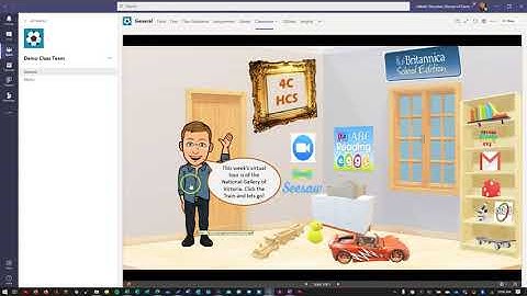 Class Bitmojis in Microsoft Teams