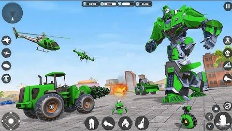 Mech Robot Transforming Game || Robot Transforming Game_Robot Transformation Game_Android Gameplay