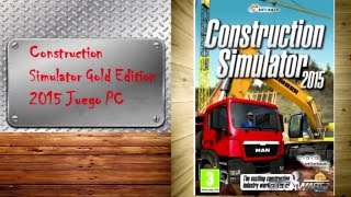 Construction Simulator Gold Edition 2015 Juego PC screenshot 3