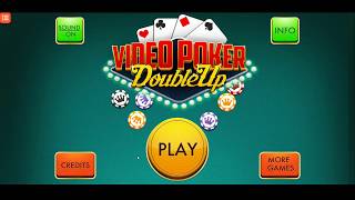 Video Poker Double Up - Gameplay screenshot 4