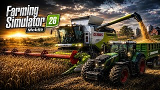 FS 26 Mobile Gameplay 🔥 Ultra Realistic Farming Simulator 26 Hindi