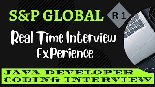 S&P Global | Interview Round 1 | Java Developer Coding Interview screenshot 4