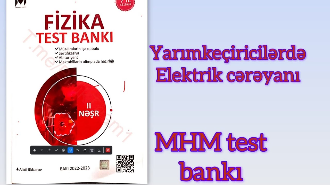 Yarımkeçiricilərdə elektrik cərəyanı. MHM