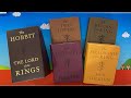 Unboxing libros en inglés: The Hobbit &amp; The Lord Of The Rings