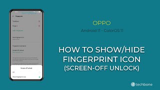How to Show/Hide Fingerprint icon when Screen is off - Oppo [Android 11 - ColorOS 11] screenshot 3