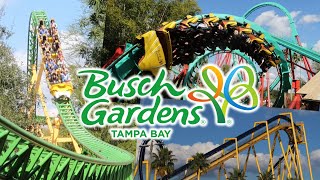 An Exhilarating & Action Packed Day at Busch Gardens Tampa: Riding Roller Coasters & Much More!